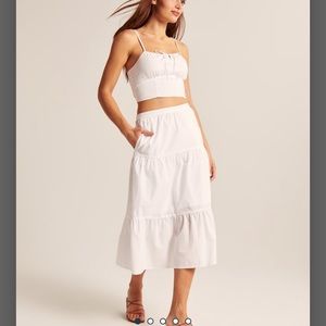 Abercrombie Linen Set in White